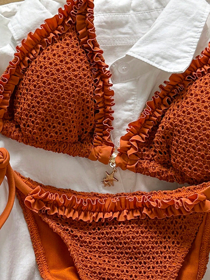 Set bikini SHEIN, maro