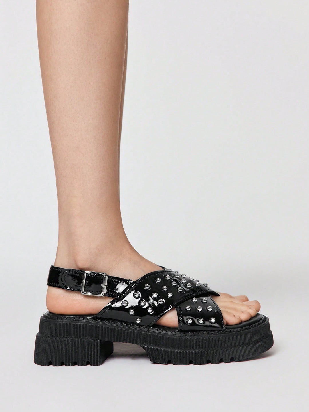 Sandale SHEIN, negru