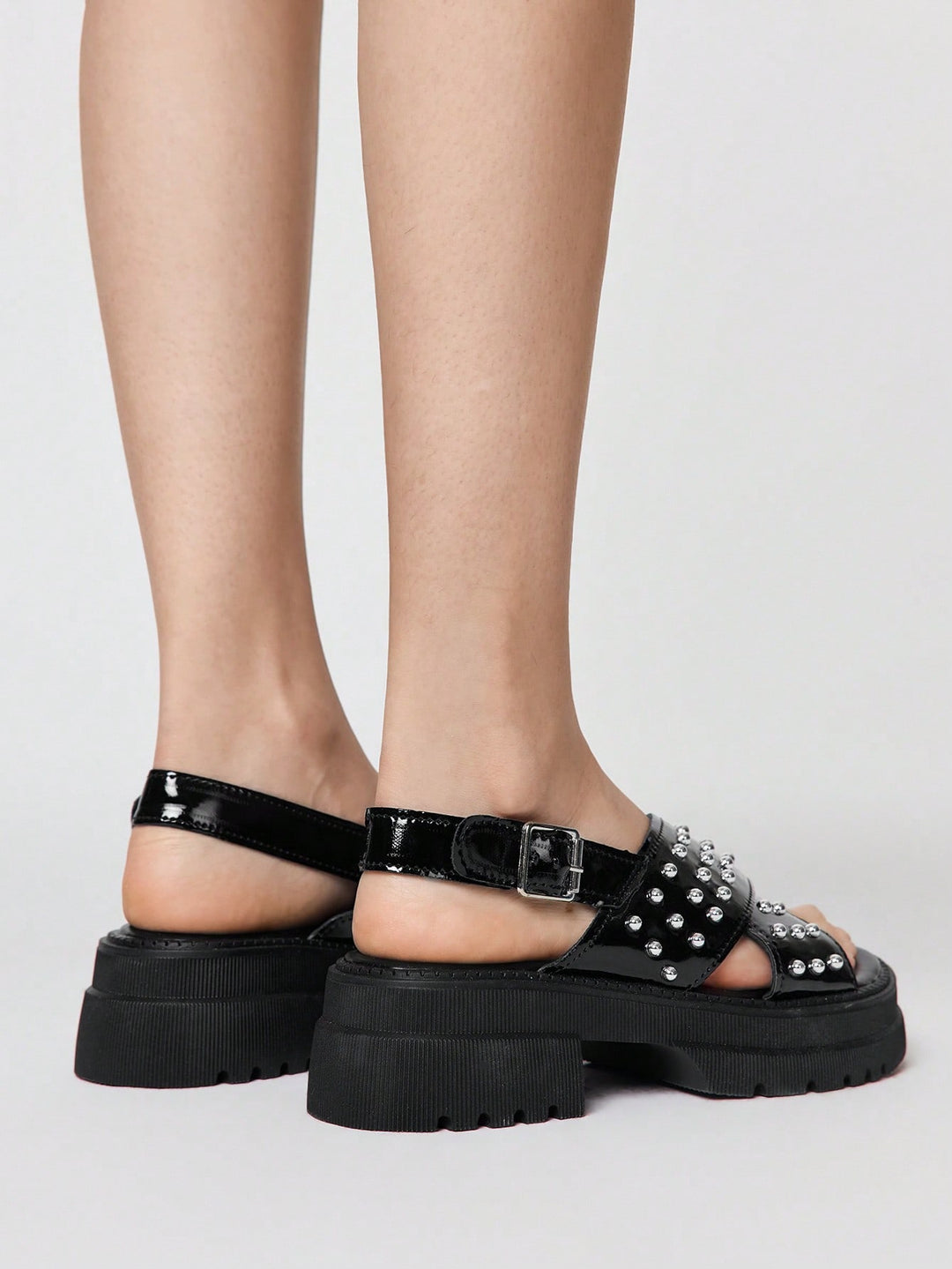 Sandale SHEIN, negru