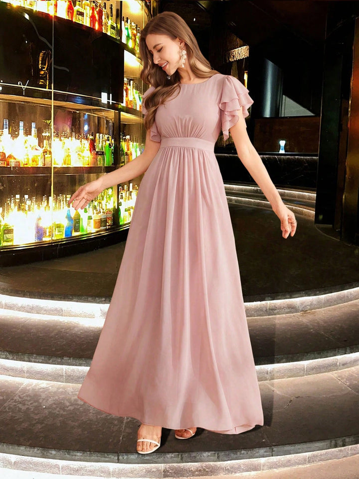 Rochie de ocazie SHEIN, roz