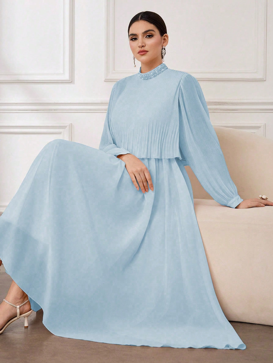 Rochie scurtă SHEIN, albastru