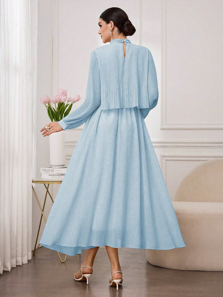 Rochie scurtă SHEIN, albastru