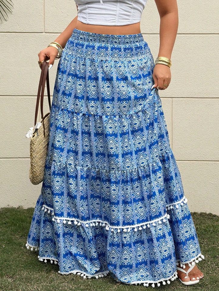 Fustă maxi SHEIN, mix culori