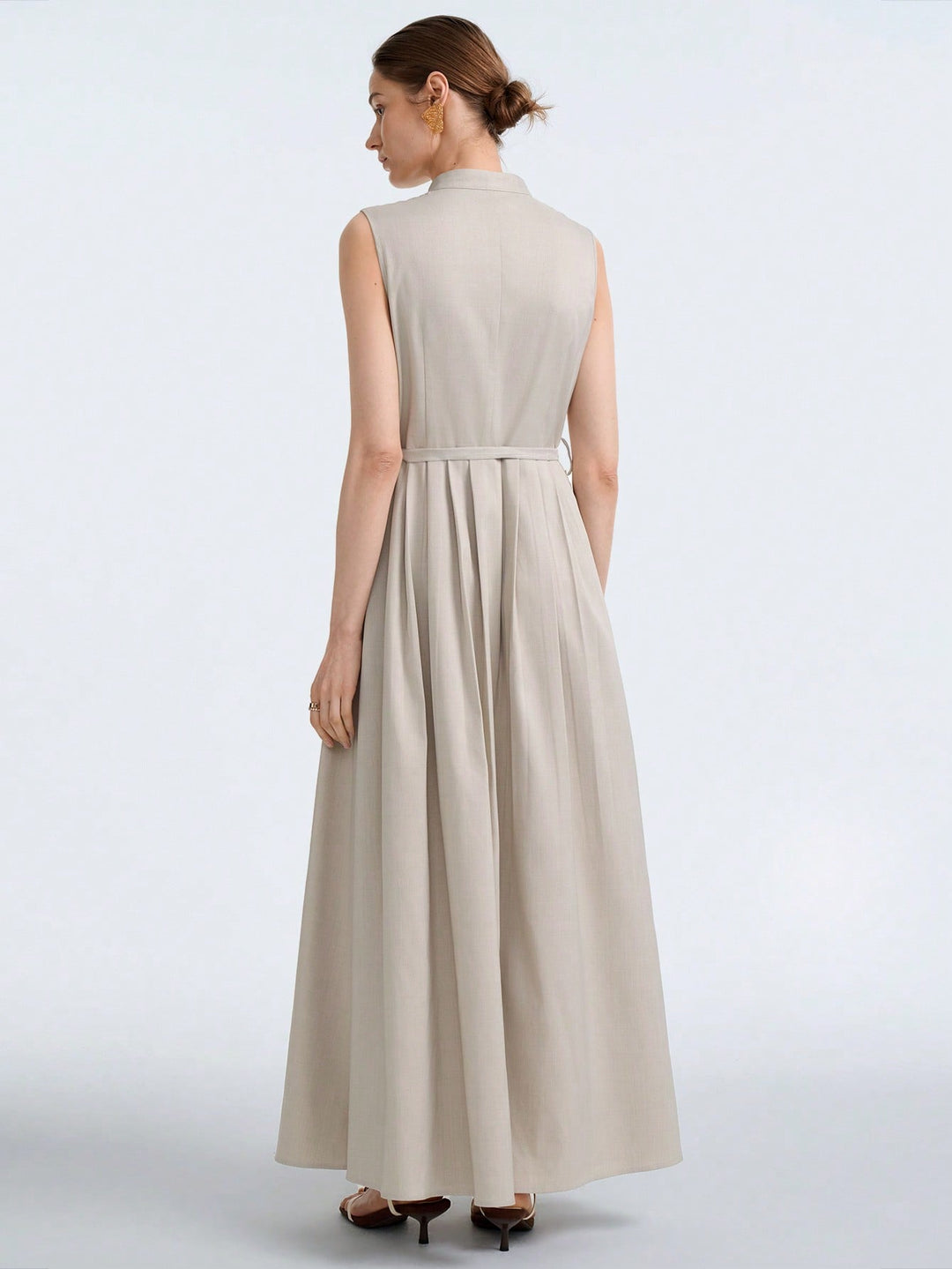 Rochie maxi SHEIN, gri