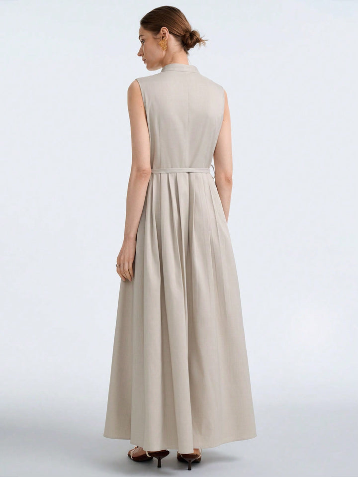 Rochie maxi SHEIN, gri