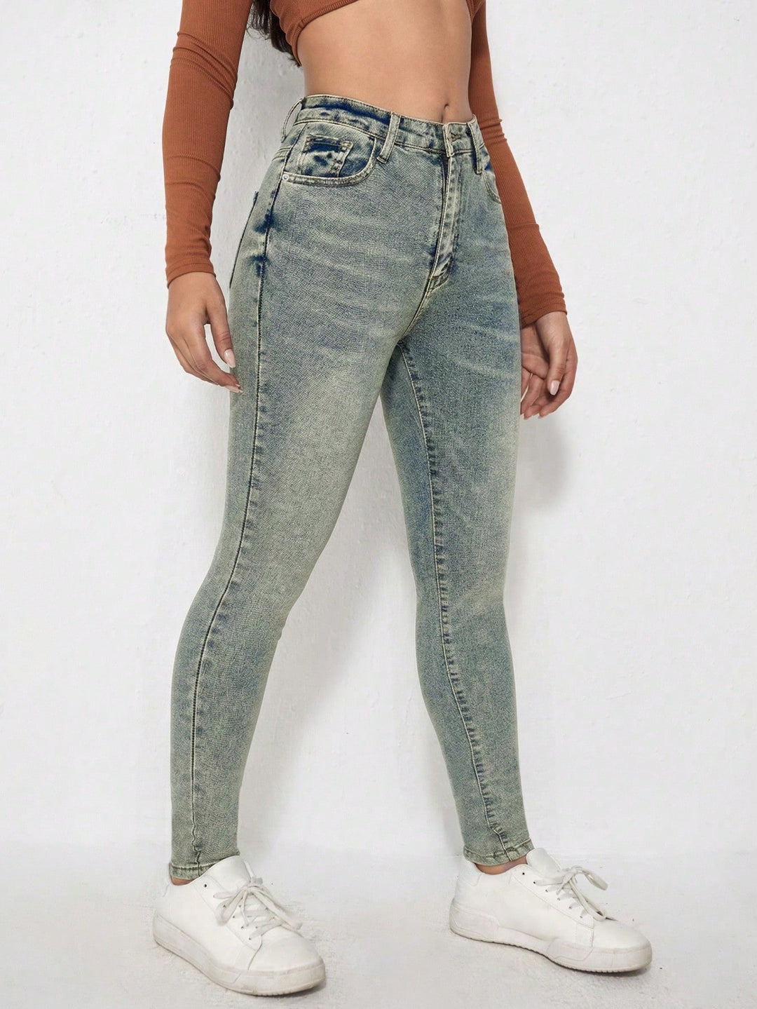 Jeans SHEIN, albastru