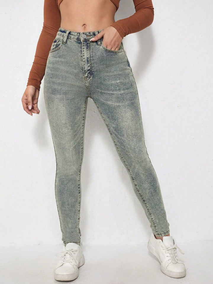 Jeans SHEIN, albastru