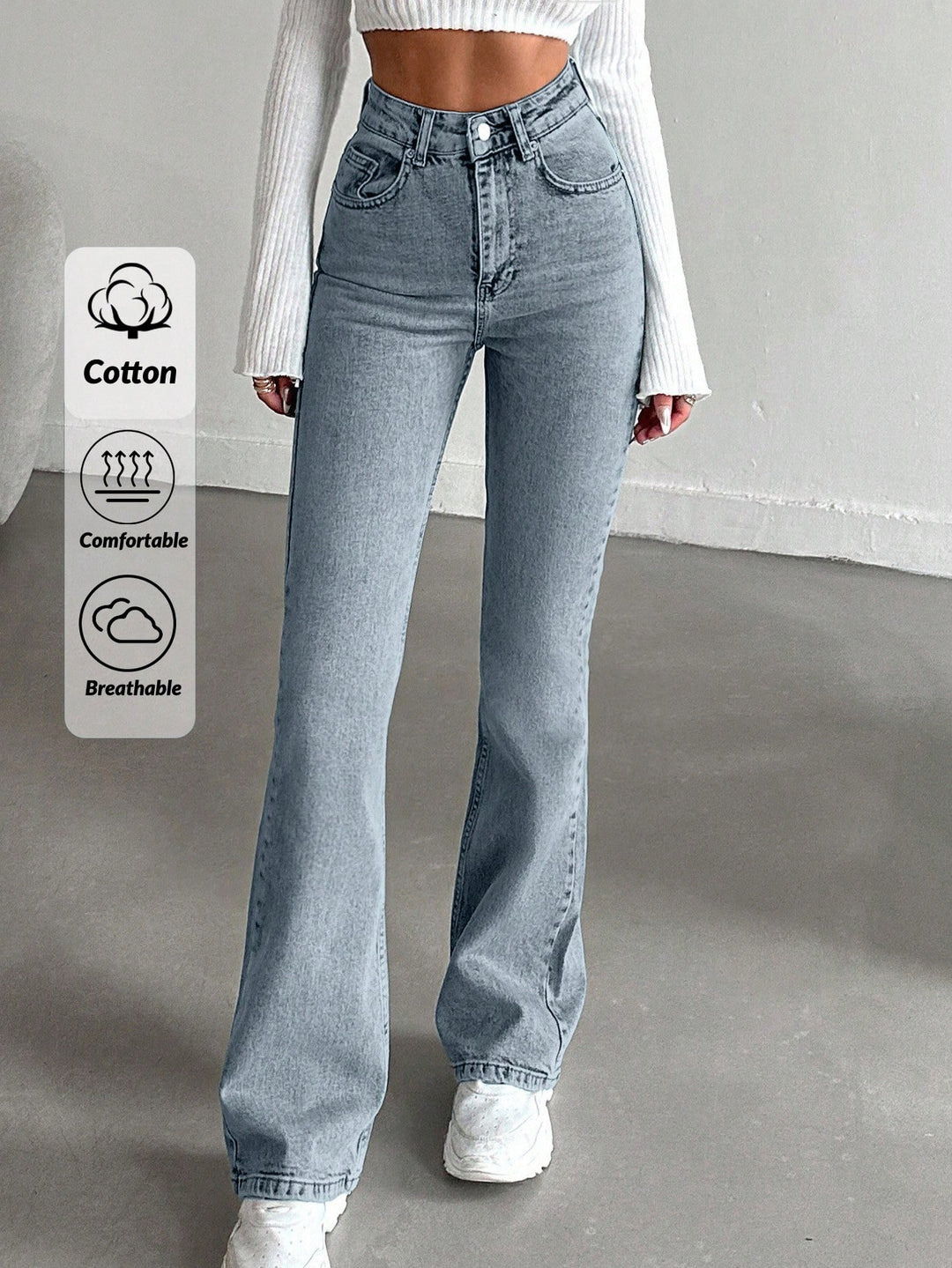 Jeans SHEIN, albastru