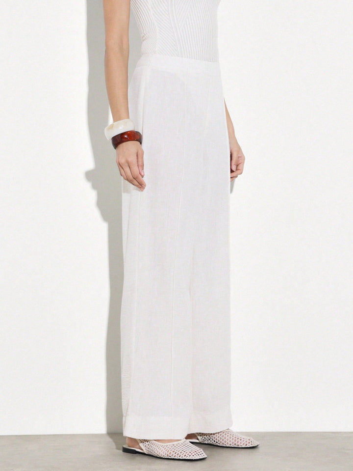 Pantaloni SHEIN, portocaliu