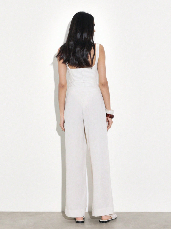 Pantaloni SHEIN, portocaliu