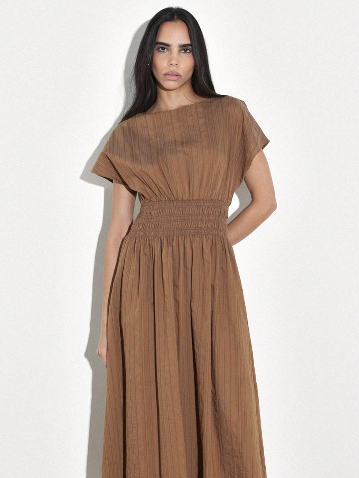 Rochie maxi SHEIN, maro