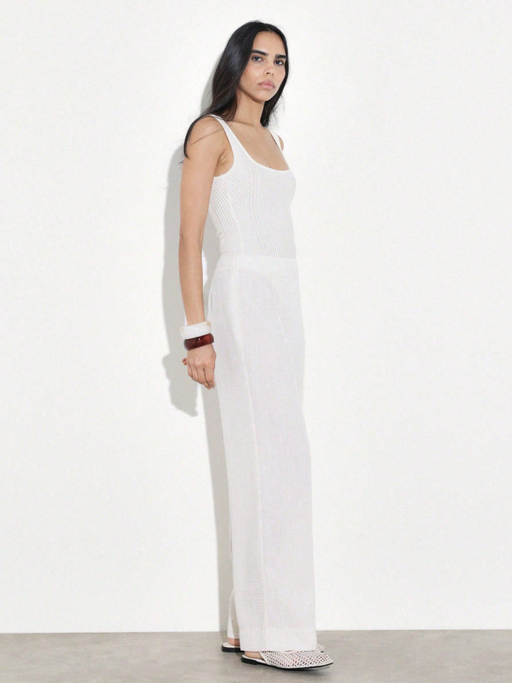 Pantaloni SHEIN, portocaliu