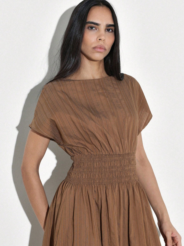 Rochie maxi SHEIN, maro
