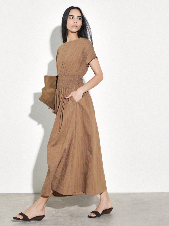 Rochie maxi SHEIN, maro