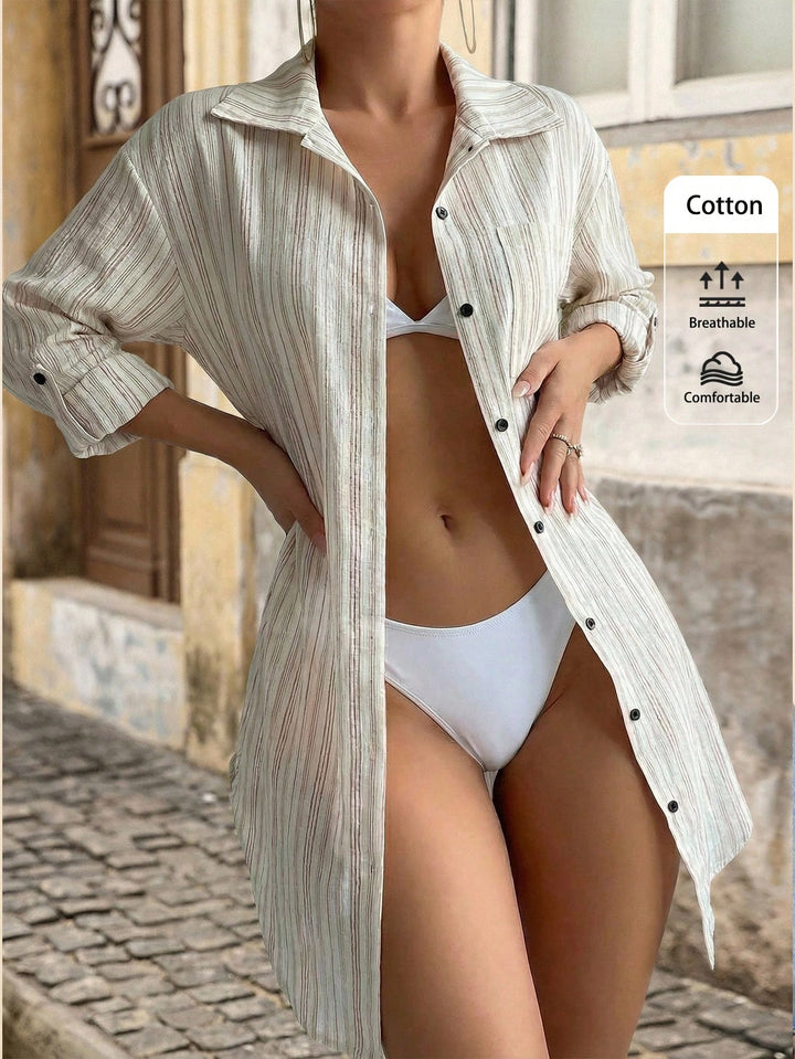 Fusta de plaja SHEIN, mix culori