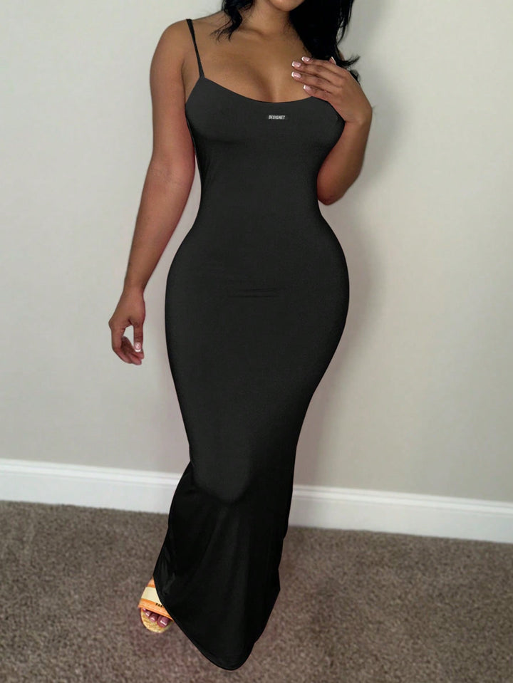 Rochie maxi SHEIN, negru