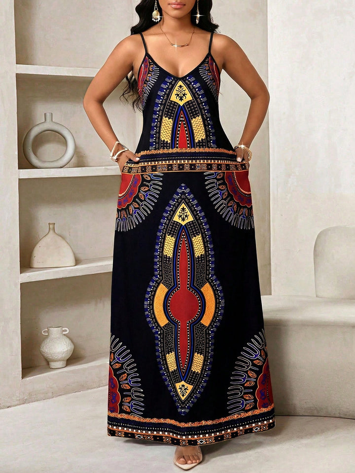 Rochie maxi SHEIN, negru