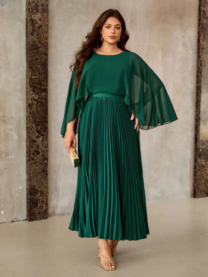 Rochie maxi SHEIN, verde