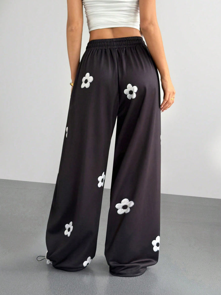 Pantaloni SHEIN, negru