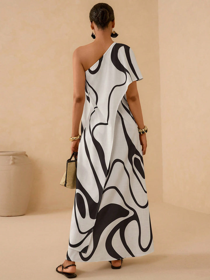 Rochie maxi SHEIN, mix culori