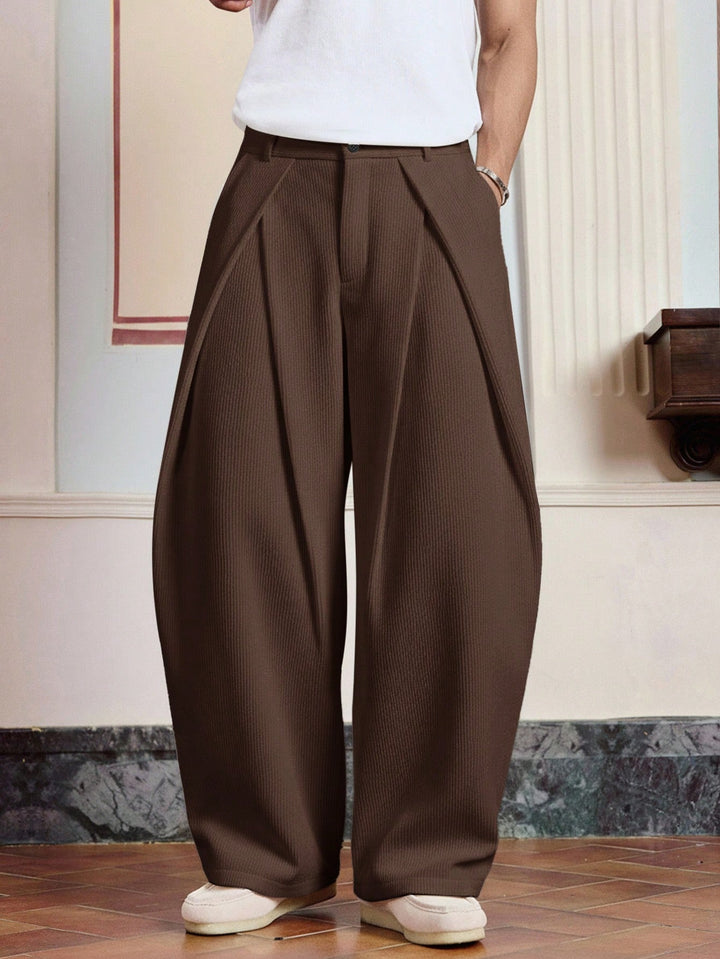 Pantalon SHEIN, maro