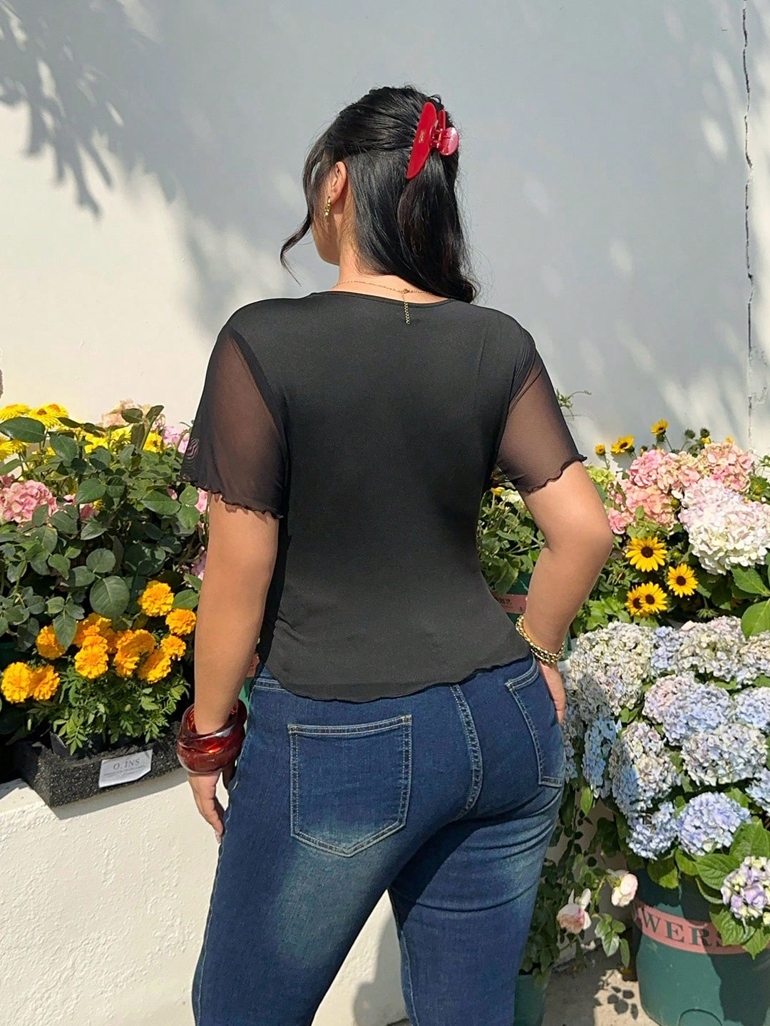 Tricou SHEIN, negru