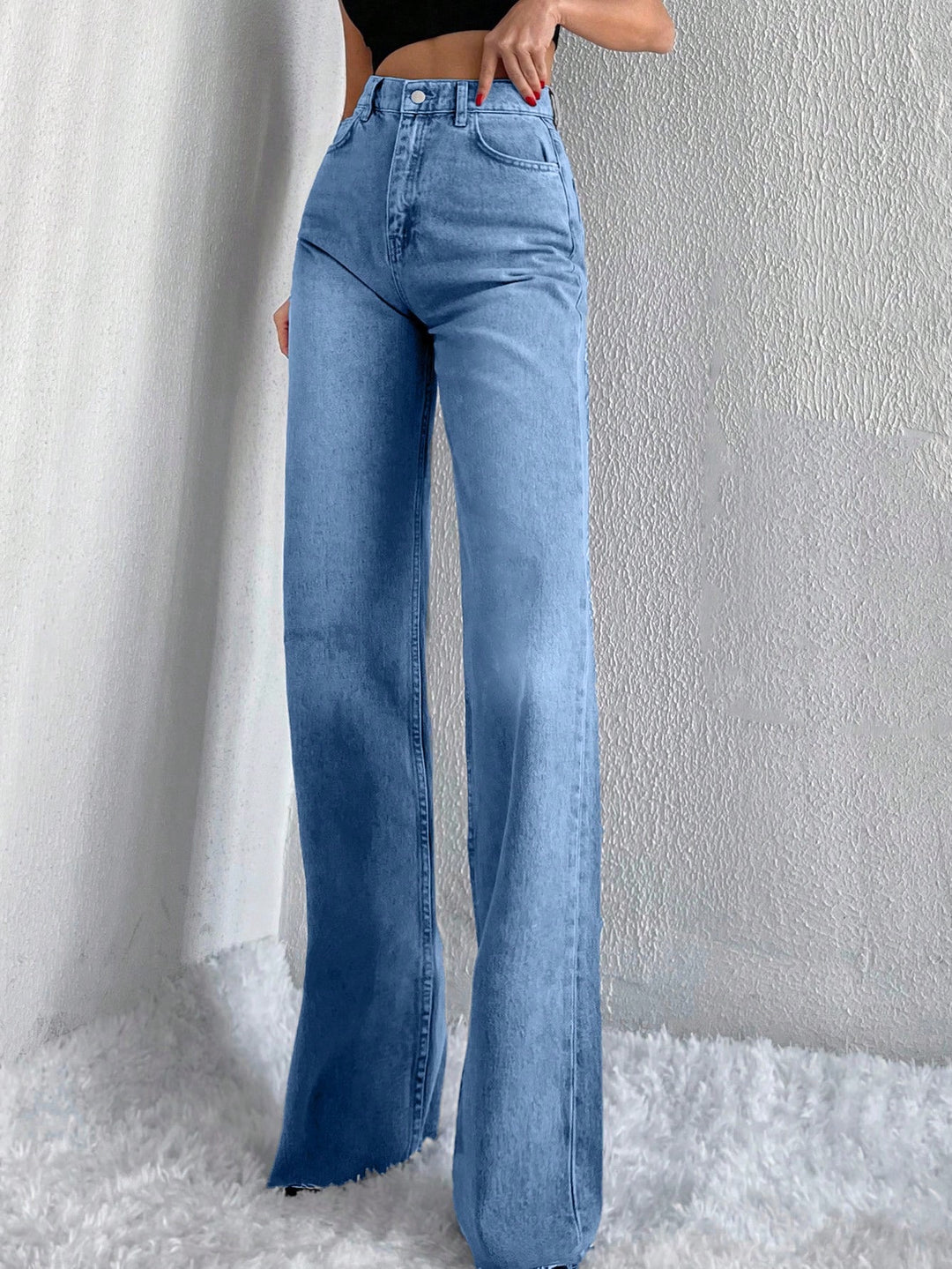 Jeans SHEIN, albastru