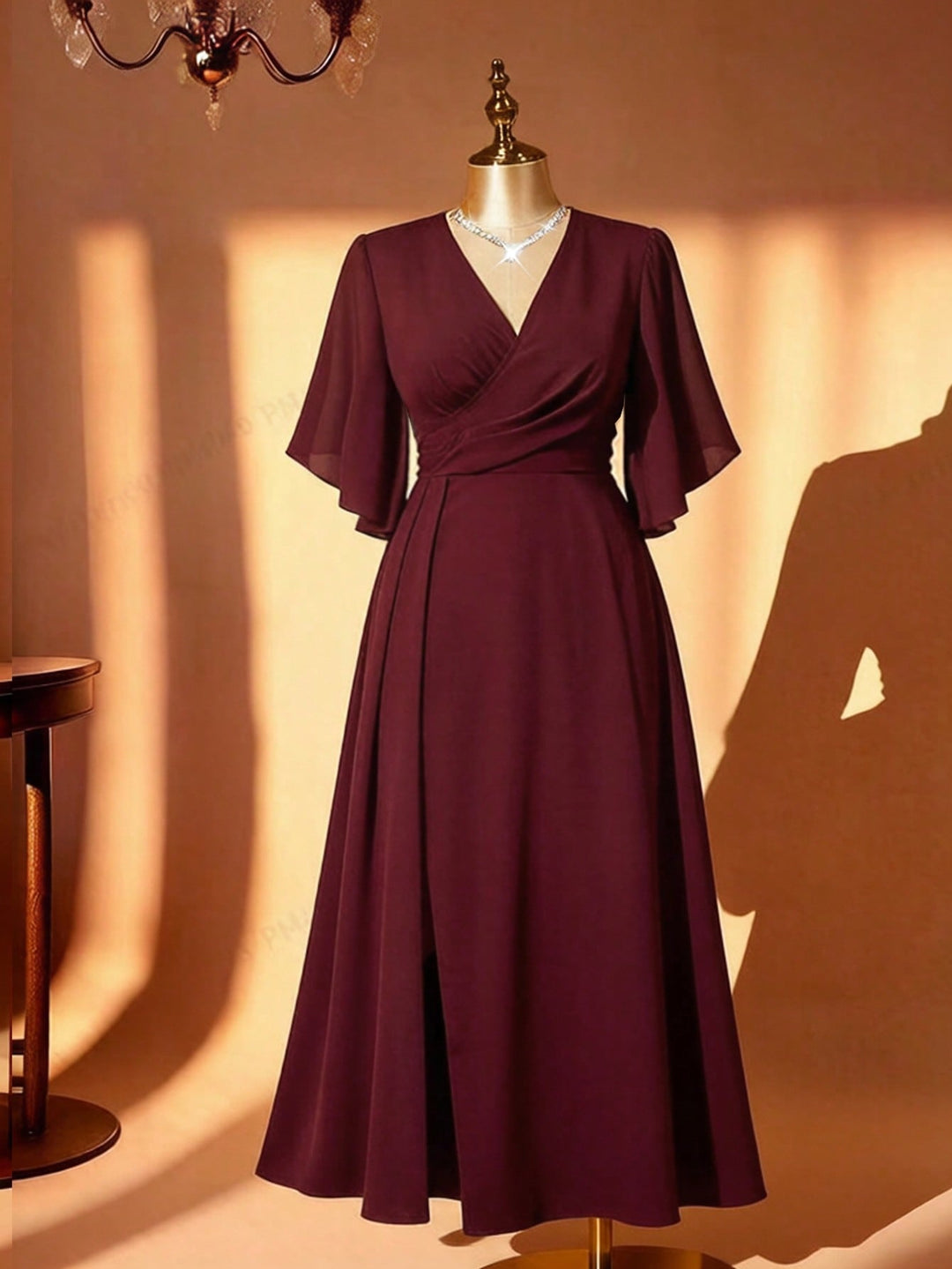 Rochie SHEIN, vișiniu