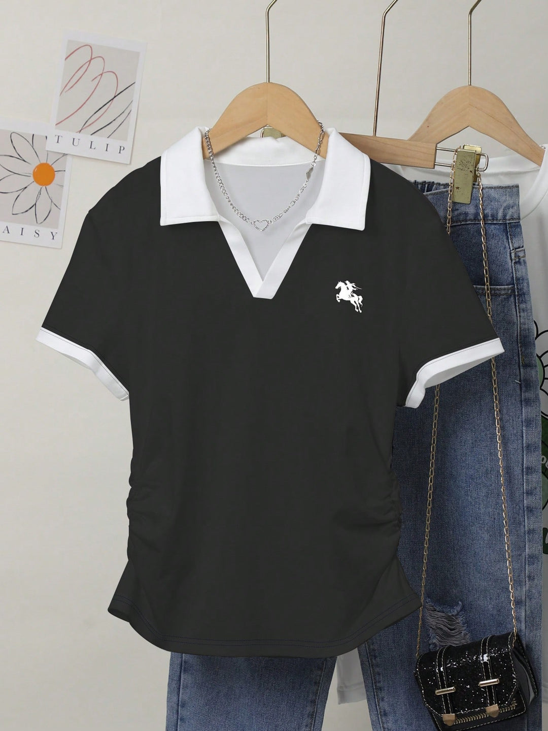 Tricou SHEIN, mix culori