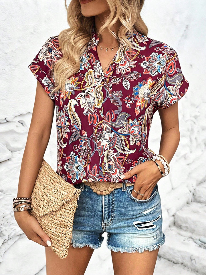 Tricou casual SHEIN, roșu