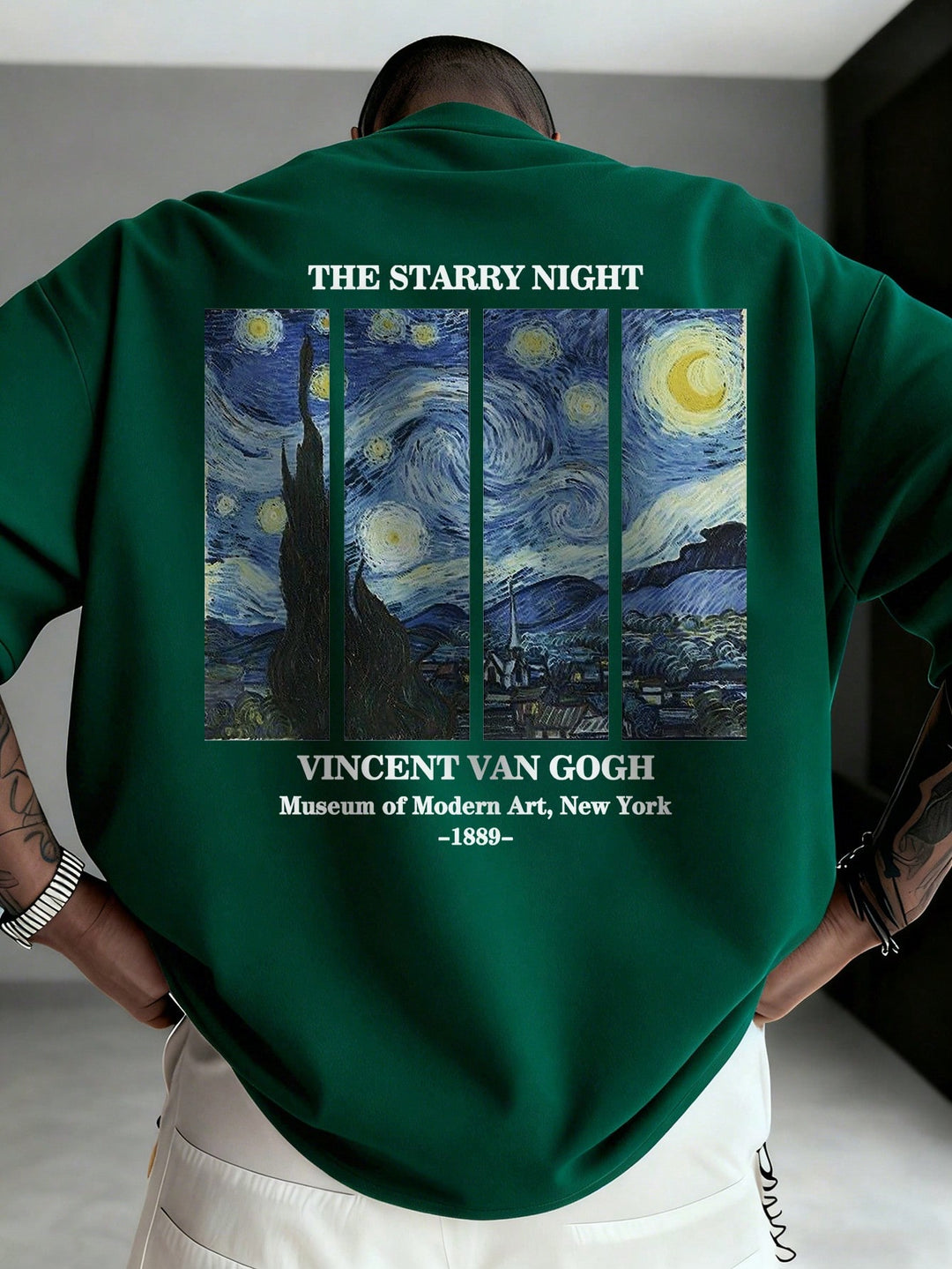 Tricou SHEIN, verde