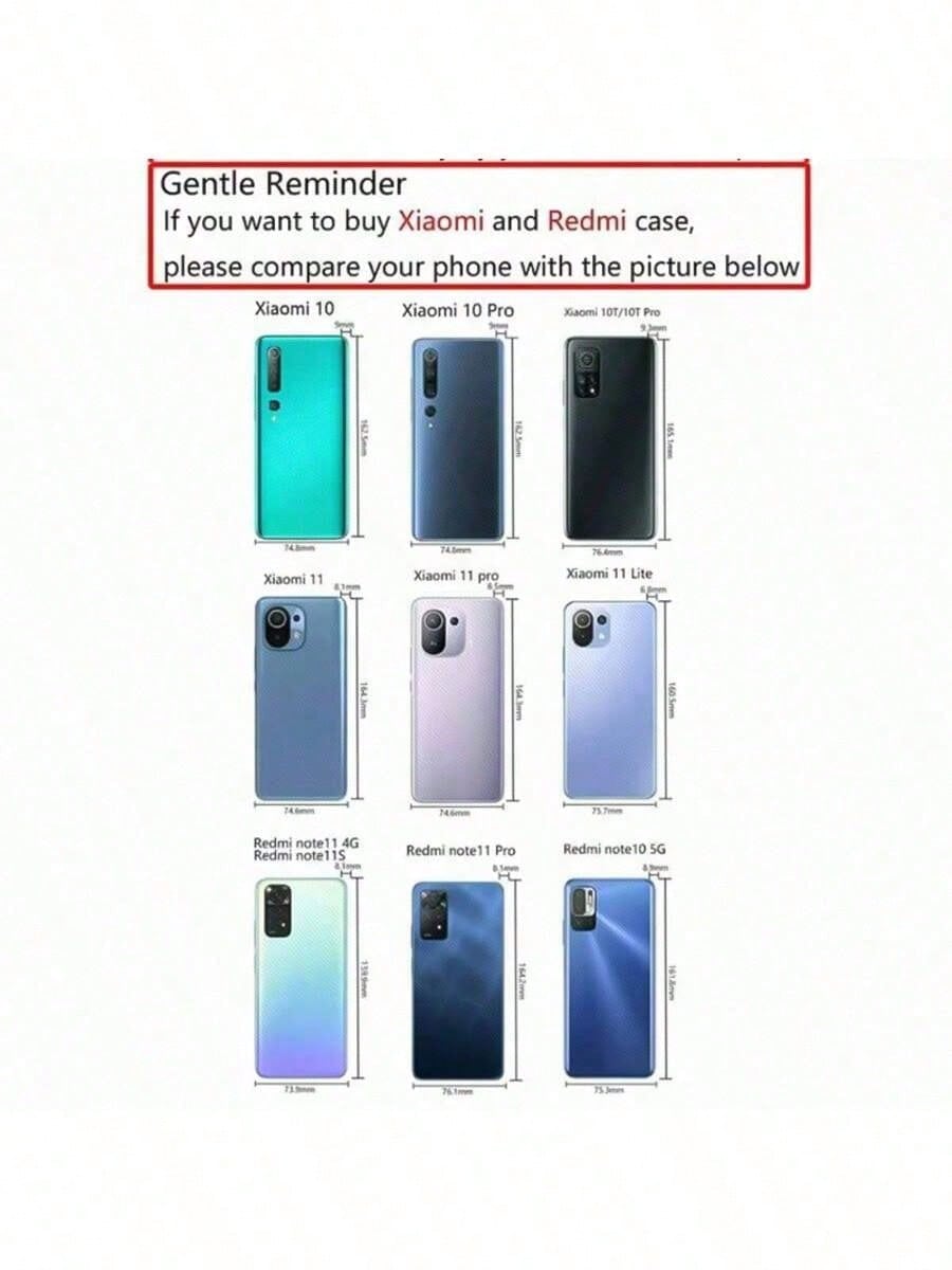 SHEIN telefontok, fekete