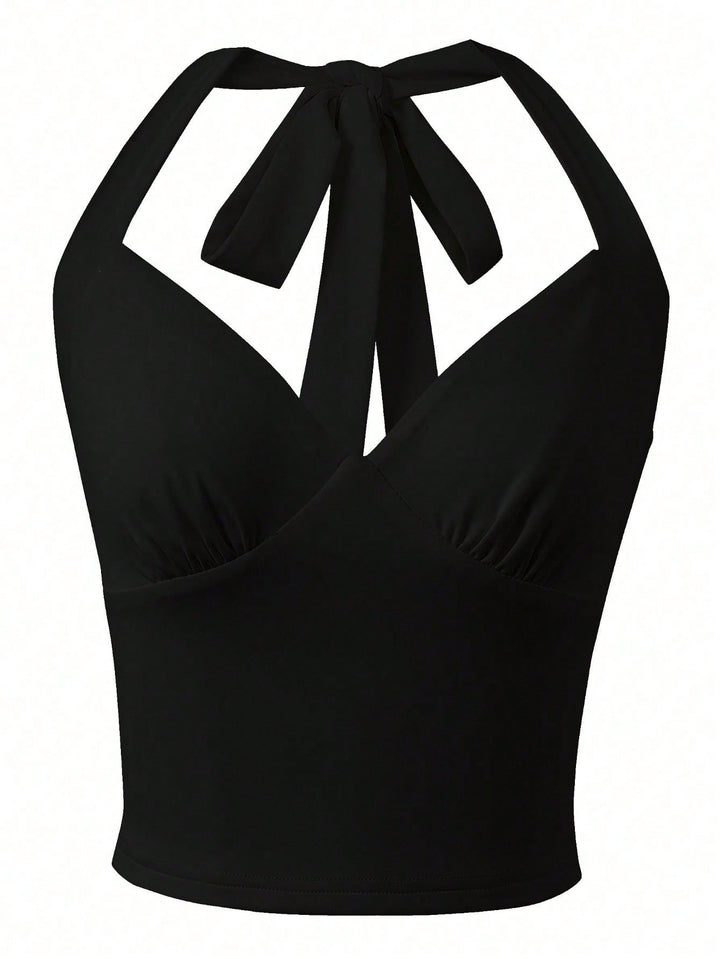Top SHEIN, negru