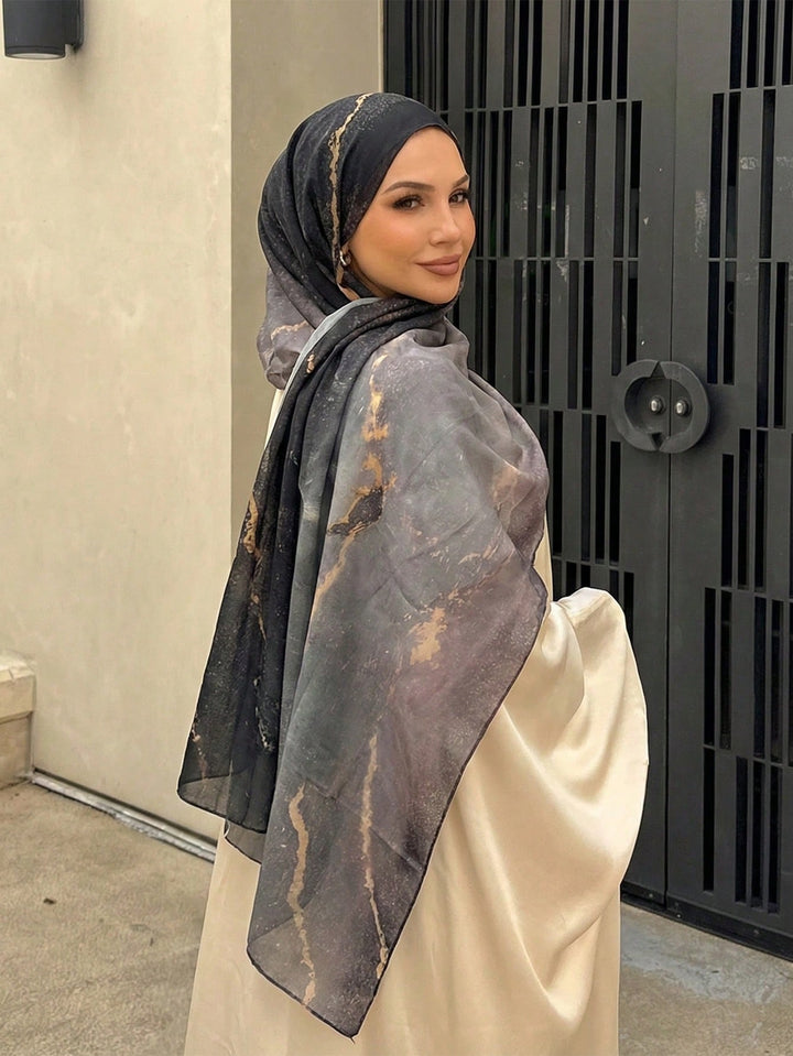 Hijab SHEIN, gri