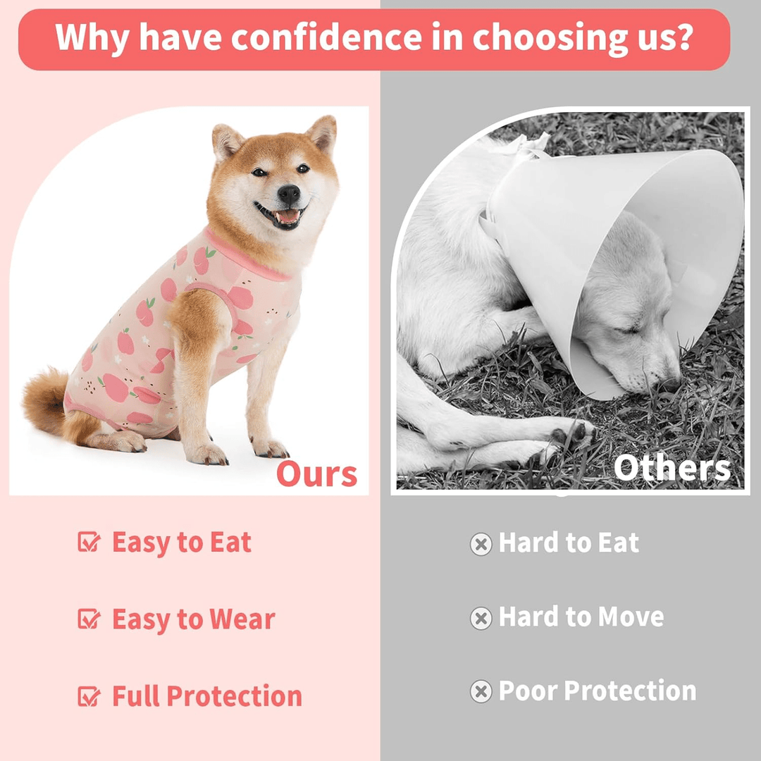 Costum de recuperare pentru animale SHEIN, roz