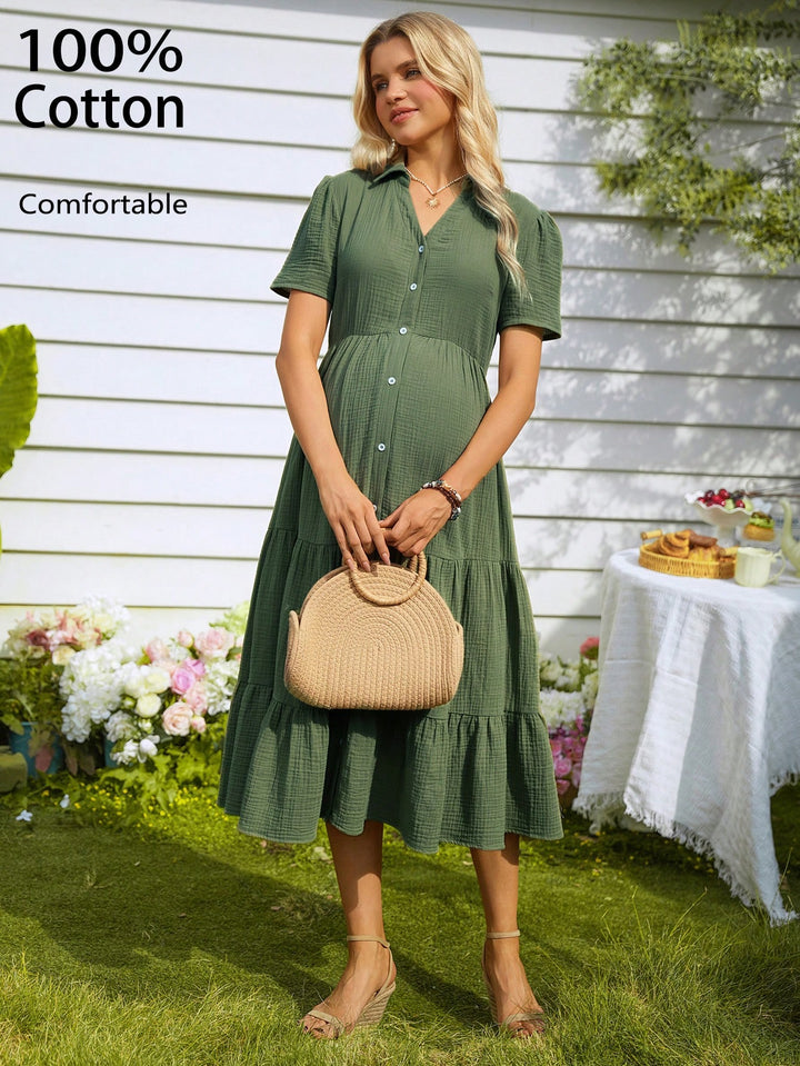 Rochie SHEIN, kaki