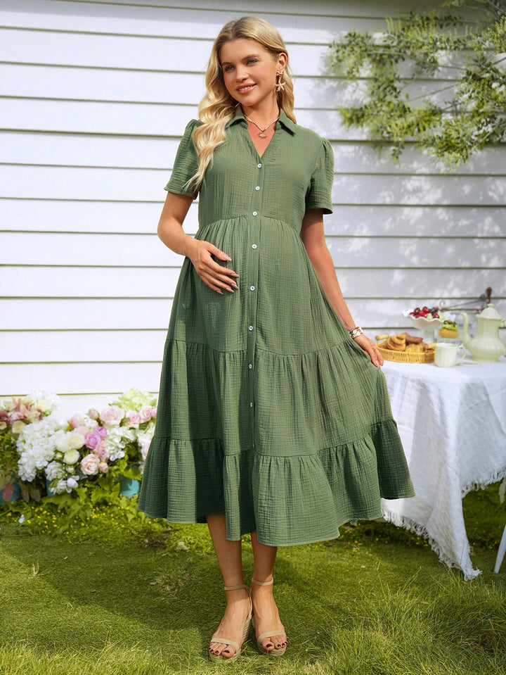 Rochie SHEIN, kaki
