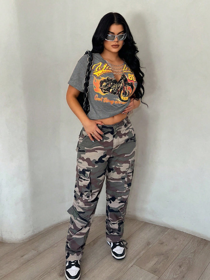 Tricou SHEIN, gri