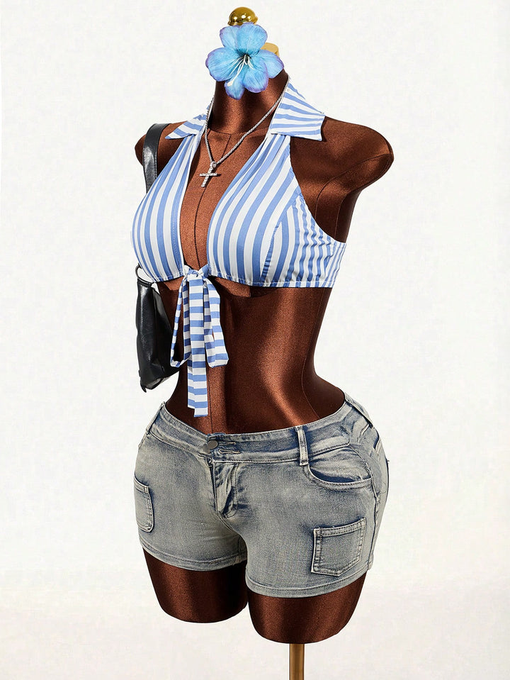 Bluza SHEIN, albastru