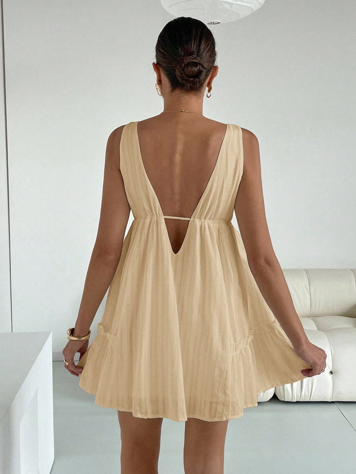 Rochie mini SHEIN, bej