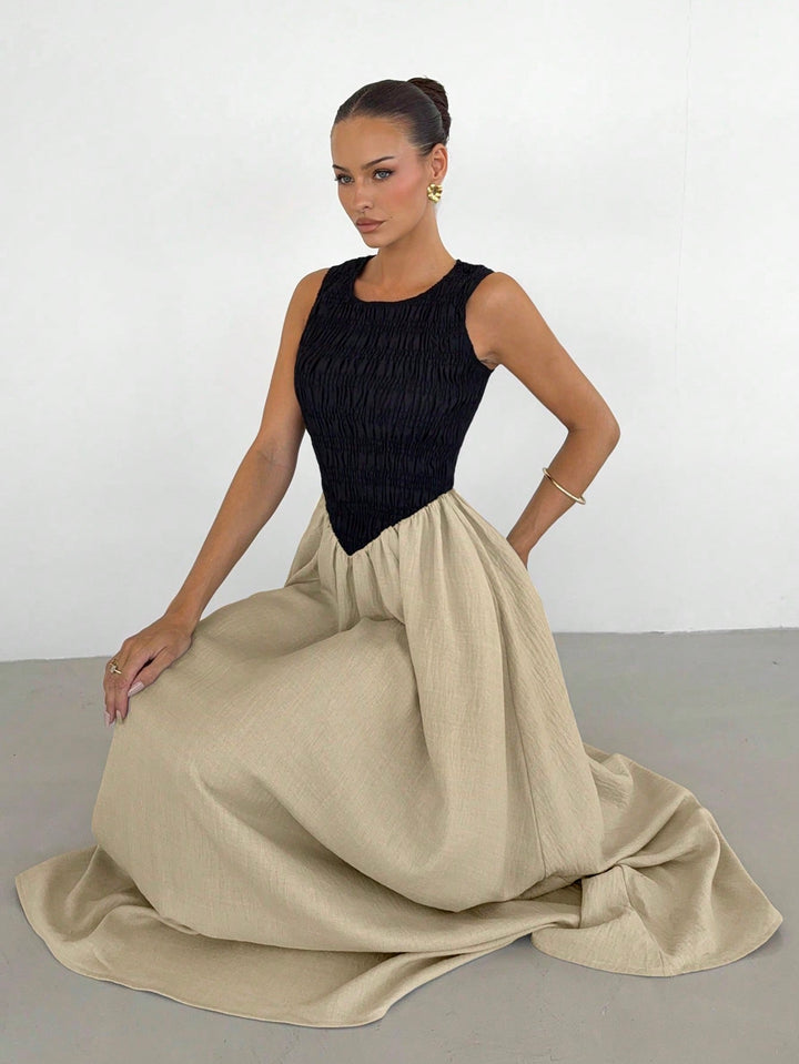 Rochie maxi SHEIN, mix culori