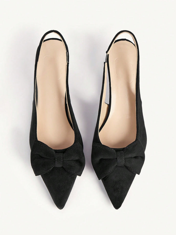 Pantofi cu toc SHEIN, negru
