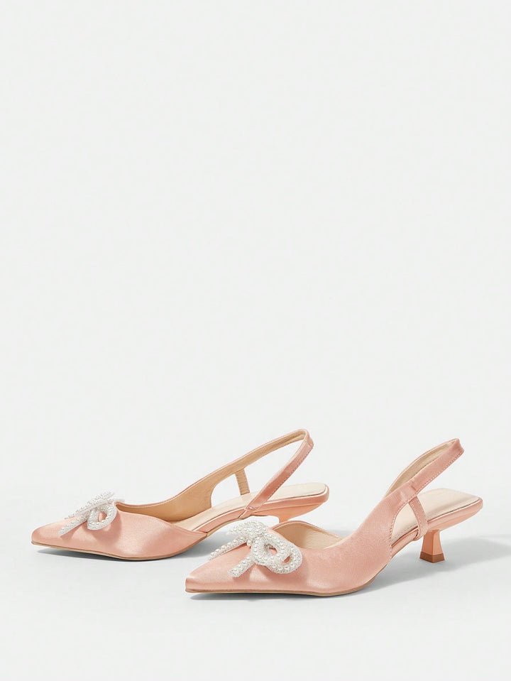 Pantofi cu toc SHEIN, roz
