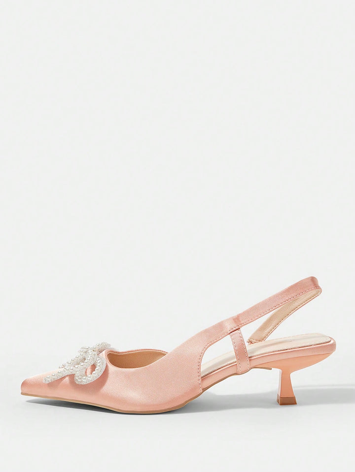 Pantofi cu toc SHEIN, roz