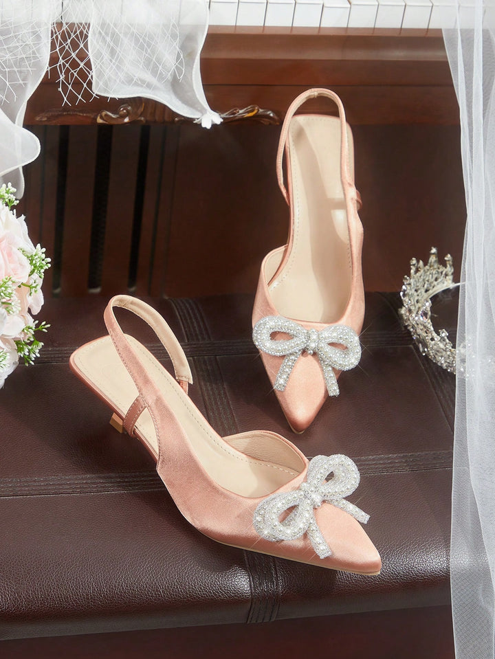 Pantofi cu toc SHEIN, roz