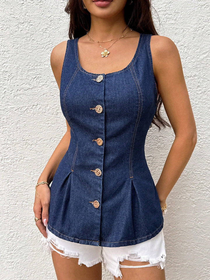 Top SHEIN, albastru