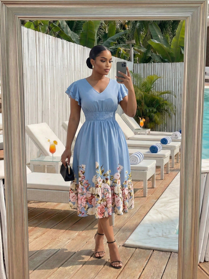 Rochie SHEIN, mix culori