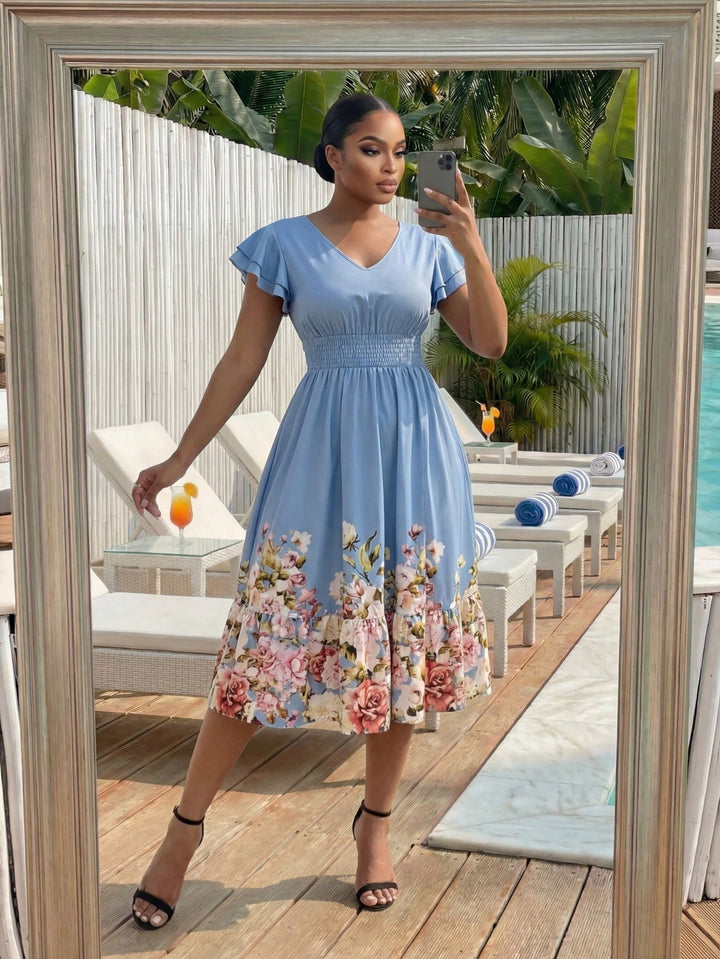 Rochie SHEIN, mix culori