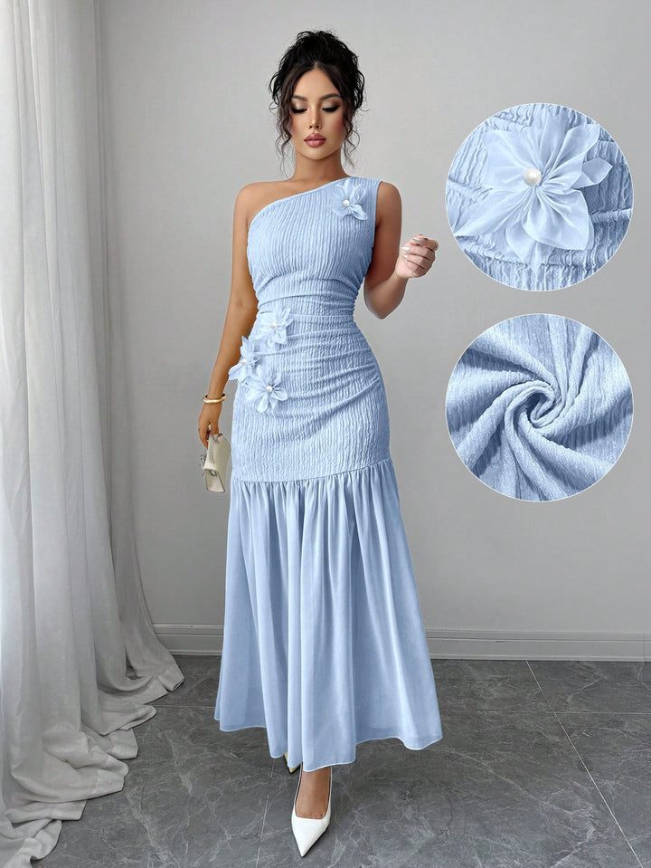 Rochie maxi SHEIN, albastru