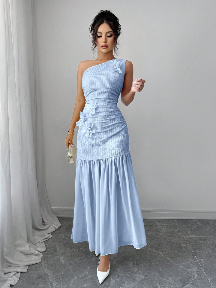 Rochie maxi SHEIN, albastru